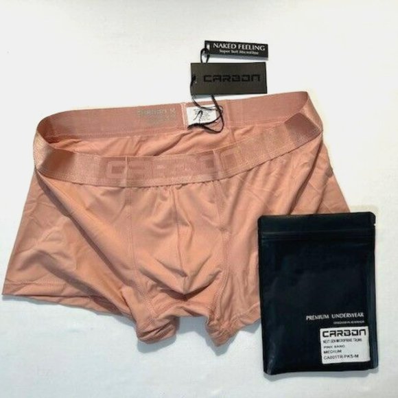 "Carbon" Size "X-Large" Next Generation Microfiber Trunks - Pink Sand Trunks - Picture 2 of 12